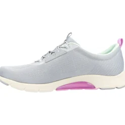 Baskets*Skechers Arch Fit Mellow Low Grey/Aqua